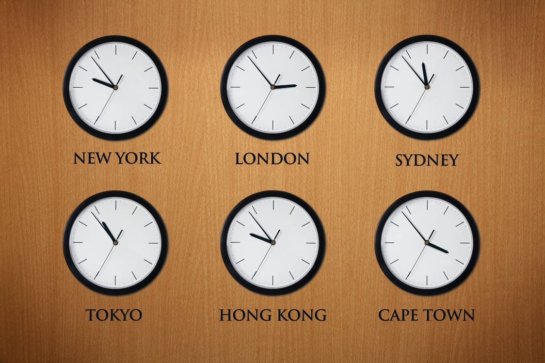 The World Clocks – Time Zones